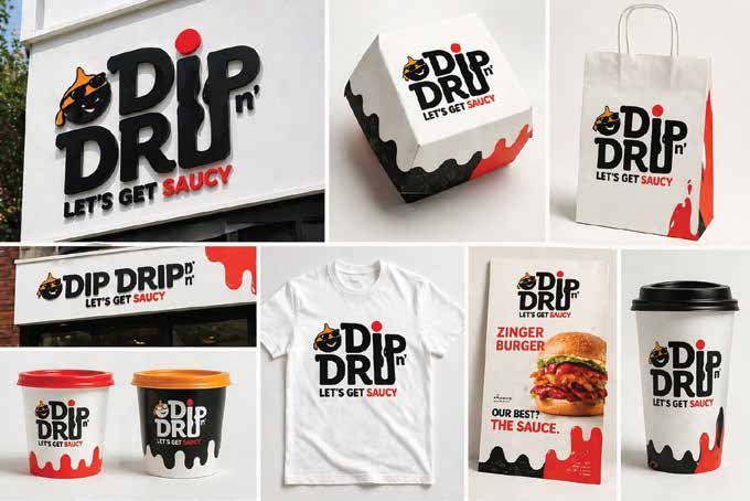 Dip n Drip brand identity