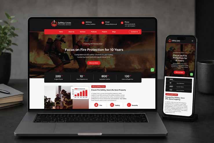 Services website design