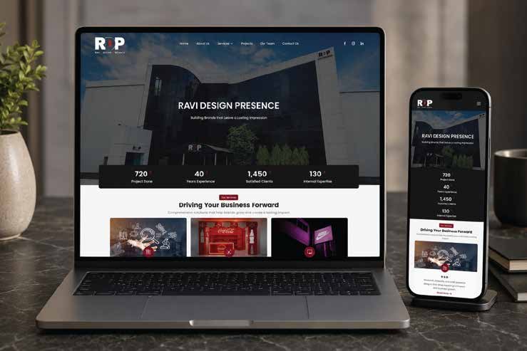 Technology website design